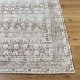 thumbnail image 2 of Livabliss x Vivir Lorelai Vintage Washable Area Rug, 5'3" x 7', Ivory/Brown, (5' x 7'), 2 of 6