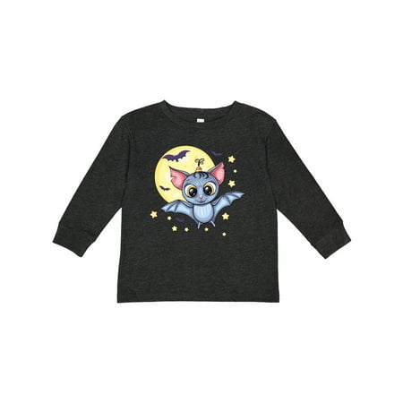 

Inktastic Halloween Bat Gift Toddler Boy or Toddler Girl Long Sleeve T-Shirt