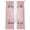 Pink, variant on Pink Sheer Curtains 84 Inch Length 2 Panels Set, She Leaves A Little SPARKLE Wherever She Goes Voile Window Treatment Rod Pocket Curtains Sheers Drapes for Bedroom/Living Room/Kitchen 52"x84"x2