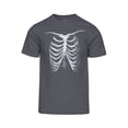 thumbnail image 1 of Men's Ribcage Short-Sleeve T-Shirt - Dark Grey - 2X-Large, 1 of 1