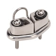 thumbnail image 3 of Boat Cam Cleat, Mirror Polished Fast Entry Cam Cleat With Wire Leading Ring For 10mm Rope, 3 of 8