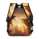 thumbnail image 4 of Balery Castle Cool Fire Dragon Mochila Escolar Impresa, Mochila Ligera para Viajes Casual, Mochila Duradera y Cómoda Multifuncional, Mochila para Laptop-One Size, 4 of 5