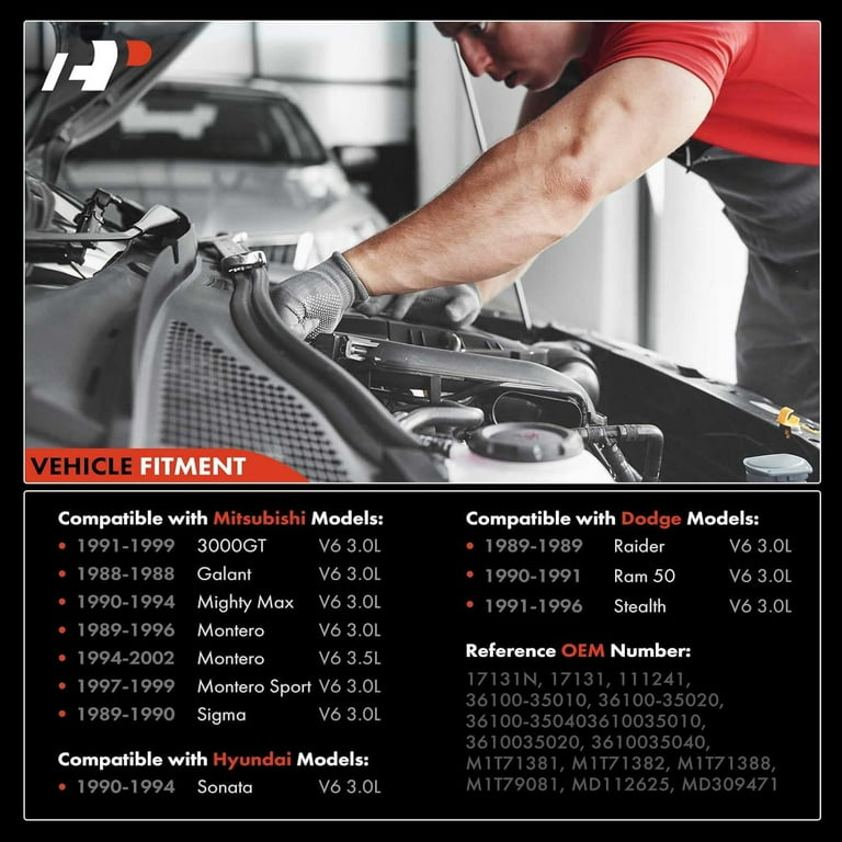 A-Premium Starter Motor Compatible with Mitsubishi Montero
