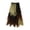Brown#tulle midi skirts, variant on Women's Asymmetrical Tulle Skirt Elastic Waist Tutu Layered Midi Length Skirts for Costume Party Multicolor M