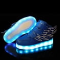thumbnail image 1 of Niños Niñas Tienda con que brillan Zapatillas deportivas para caminar con flash para niños 34 Baoblaze Zapatos LED para niños, 1 of 8