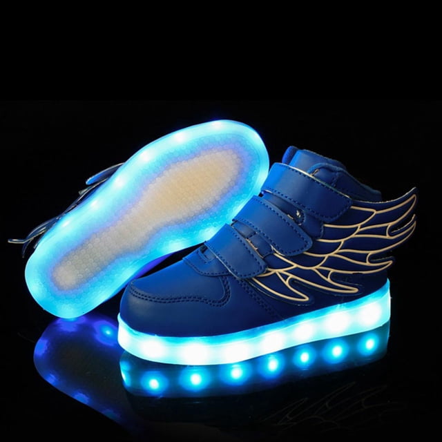 Niños Niñas Tienda con que brillan Zapatillas deportivas para caminar con flash para niños 34 Baoblaze Zapatos LED para niños