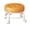 Orange, variant on Sahpxhe Step Stool Low Stool with Castor Wheeled for Home,360° Rolling Lightweight Plastic Mobile Seat,Multi-Use for Shoe Changing,Sewing,Diy Black