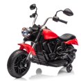 thumbnail image 1 of Ourlova 12V Kids Electric 3-Wheel Motorcycle with Training Wheels, Battery Powered, Reverse, Headlight, Horn, Music, Ride-On Toy, 1 of 9