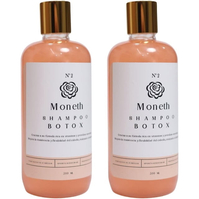 Shampoo | Crecimiento Acelerado | Vitaminas para tu cabello | Realza brillo natural | Glicerina | Extracto de cacahuananche | 500 ml | 2 pz | Aporta sedosidad y suavidad