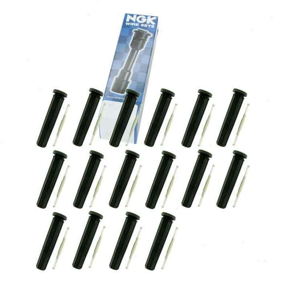16 pc NGK Ignition Coil Boots compatible with Ram 1500 5.7L V8 2011-2016