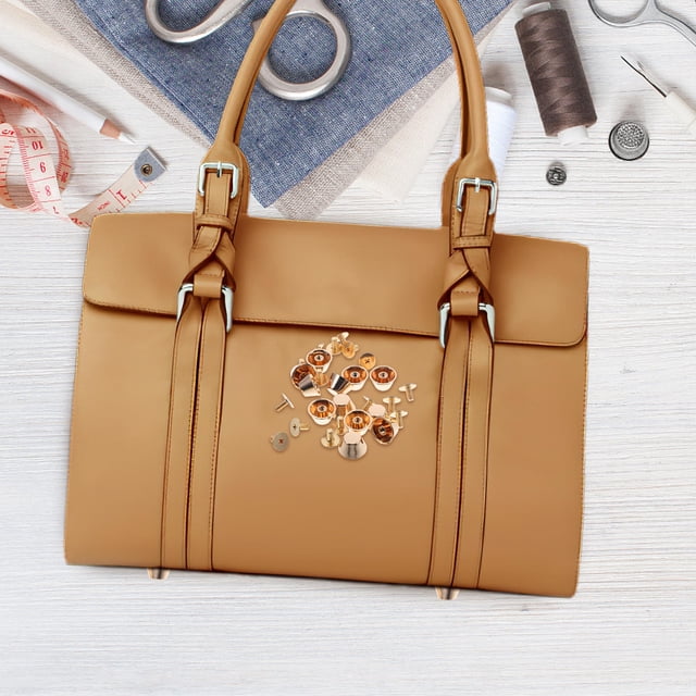 unbranded 12Ud Puntas De Clavo Para Bolsas Material Zinc Aleación En Color Dorado Para Artesanía