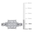 thumbnail image 2 of Everly Women's Diamond 10K White Gold Engagement Ring, 2 of 8