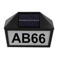 thumbnail image 1 of Solar Powered LED Door Number Light for Home Black ABS PC Waterproof 6 Pack, 1 of 8