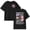 Black, variant on Women’s Floral Christian T-Shirt, “He Makes All Things Beautiful” Casual Crewneck Loose Fit Tee Hot Pink 110