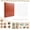 Reddish Brown, variant on 30 Pack 600 Pockets 2x2” Coin Flip Sleeves, Heavy Duty Stamp Collection Pages for 3 Ring Binder, 20 Pocket Photo Slide Flips Organizer Sheet, Top Loading Clear Cardboard Coin Holder Sleeves