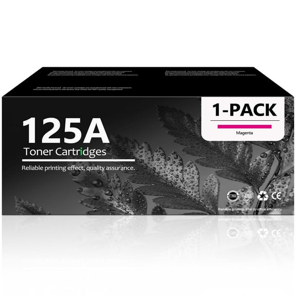 125A Magenta Toner Cartridge Compatible for 125A CB543A Toner Cartridge for CP1215 CM1312 MFP CP1515n Printer