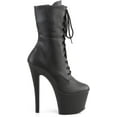 thumbnail image 5 of Pleaser Women's Sky-1020 Ankle Boots 5 Black Faux Leather/Black Matte, 5 of 5