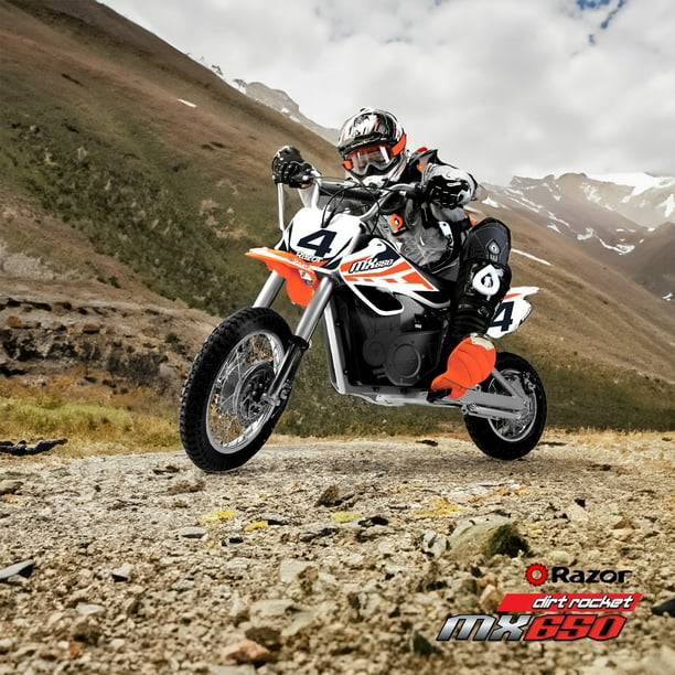 Razor MX650 Dirt Rocket Electric Bike Tuttio, Age 16+, 17 Mph, 40