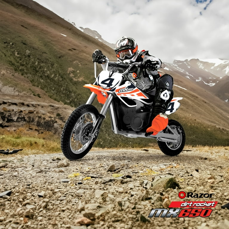 Razor MX650 Dirt Rocket Electric Bike Tuttio, Age 16+, 17 Mph, 40