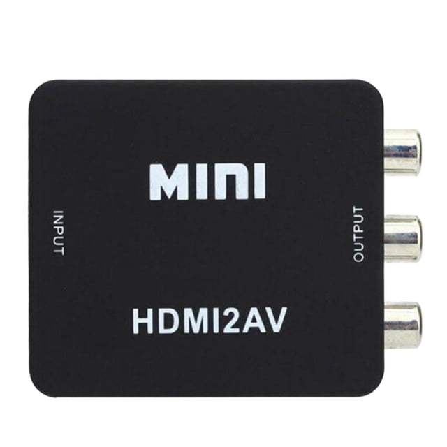 Adaptador Convertidor Adaptador Soporte 1080P Para / / VHS / VCR / Cámara / Sunnimix Adaptador HDMI a AV