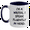 White/Navy, variant on Funny Writer Gifts - I'm A Writer. I Speak Fluently In genius. Two Tone Coffee Mug for Father's Day - Gifts from Men to Writer Friends