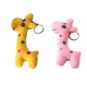 thumbnail image 3 of Plush Deer Toy Mini Stuffed Giraffe Keychain for Decoration 6Pcs Set, 3 of 4