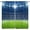 Stadium-3, variant on Soccer Goal Post Curtains for Boy Home Decor, Football Sports Stadium Blackout Rod Pocket Thermal Insulated Drapes Darkening Window Curtain for Bedroom Living Room 52x63 Inch