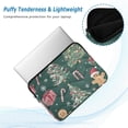 thumbnail image 2 of FORMRS 13-13.3 inch Laptop Sleeve Case Soft Carrying Quilted Computer Bag Cover, Red Christmas Gingerbread, 2 of 7