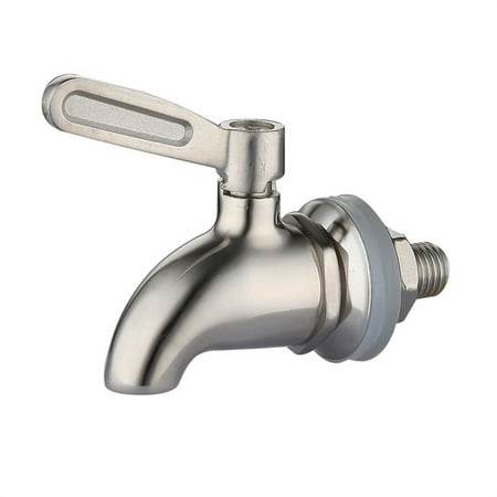 

Stainless Steel Beverage Water Dispenser Wine Barrel Spigot Faucet TAP REPLACE