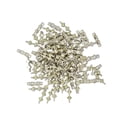 thumbnail image 1 of KLKCMS 50 Pieces/Lot Vintage Alloy Clear Shiny Rhinestone 3 Hole Spacer Bar Connector, 1 of 5