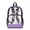 Daisy Bow Print, variant on Bot Polka Dot Bow School Bag with Wide Shoulder Straps Lightweight School Backpack, Transparent 17 Inch Bookbag for Travel Stadium Beach