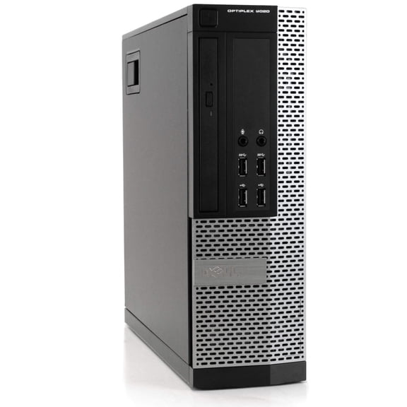 Restored Dell OptiPlex 9020 Desktop Computer Bundle with 22" Monitor, Intel Core i5, 8GB RAM, 1TB HD, DVD-ROM, Windows 10 Pro, Black (Refurbished)