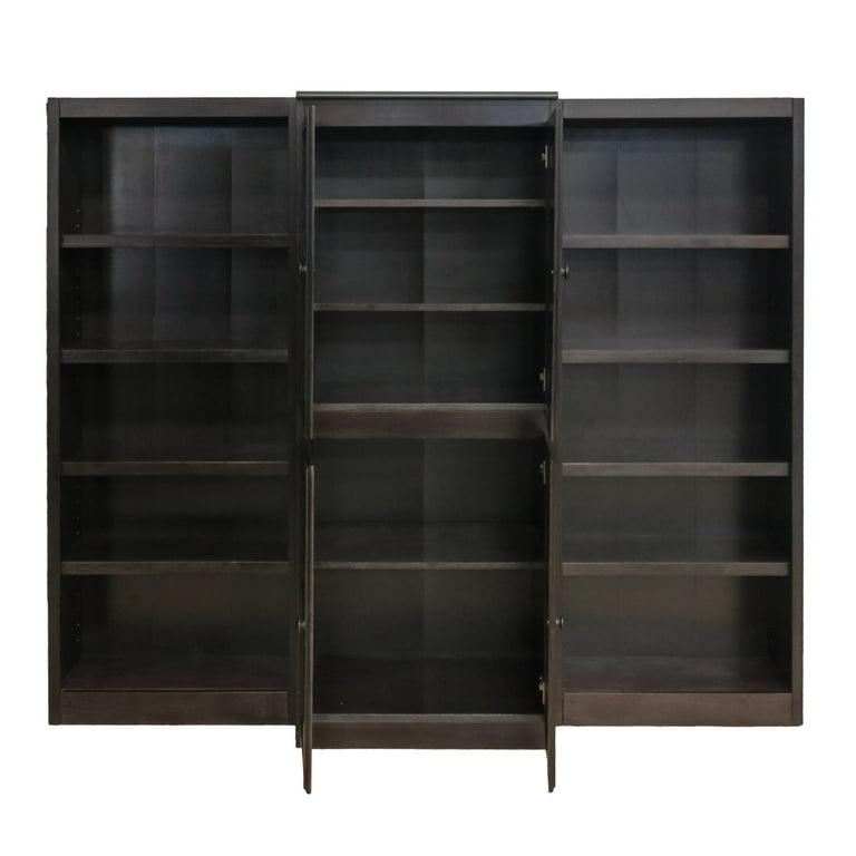 Bookcase with glass doors hotsell walmart