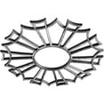 thumbnail image 2 of 18"OD x 6 3/8"ID x 1/2"P Augustus Architectural Grade PVC Pierced Ceiling Medallion, Antiqued Pewter, 2 of 10