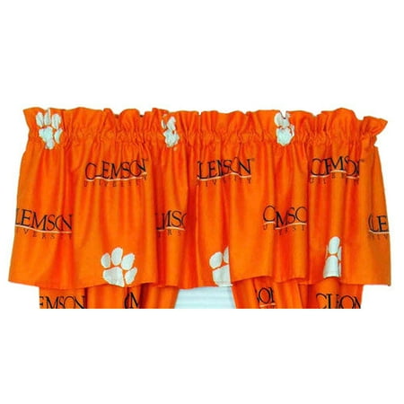 College Covers NCAA Printed 84'' Curtain Valance