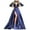 Navy dresses, variant on Summer Saving Wycnly Dresses for Women 2024 Evening Party Prom Elegant High Waist Flowy Slit Swing Sparkly Sequin Long Dresses Solid Long Sleeve V-Neck Maxi Formal Dresses for Women Pink m