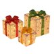 thumbnail image 1 of Cajas de iluminación navideña LED que funcionan con pilas, caja de regalo luminosa para decoración navideña en interiores y exteriores, como se muestra, 1 of 5