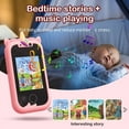 thumbnail image 4 of JoyStone Kids Smart Phone, 2.4" Touchscreen Toddler Learning Play Toy Phone with Dual Camera, Game, Music Player, Learning Toy Christmas Birthday Gifts for 3-9 Year Old Girls, Pink, 4 of 10
