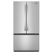 Whirlpool 36-inch wide freestanding French Door Refrigerator, Stainless Steel