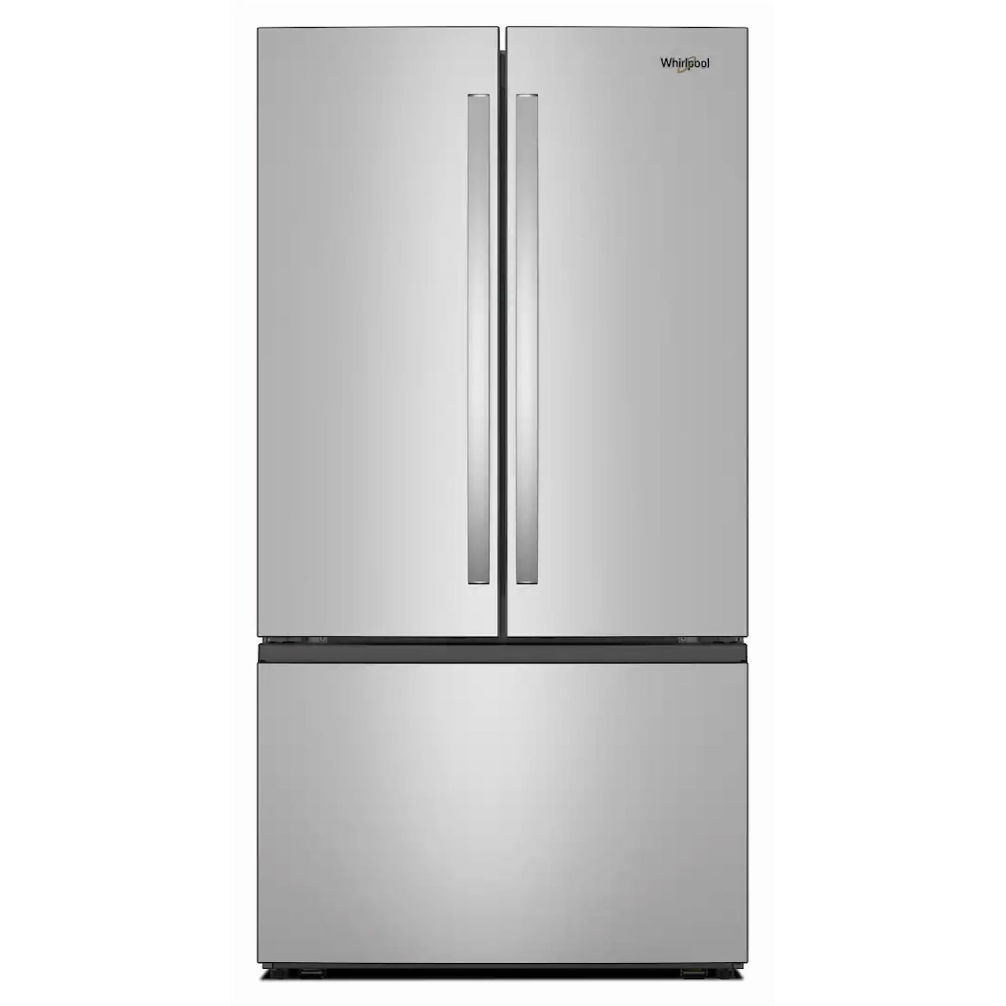 Whirlpool 36-inch wide freestanding French Door Refrigerator, Stainless Steel