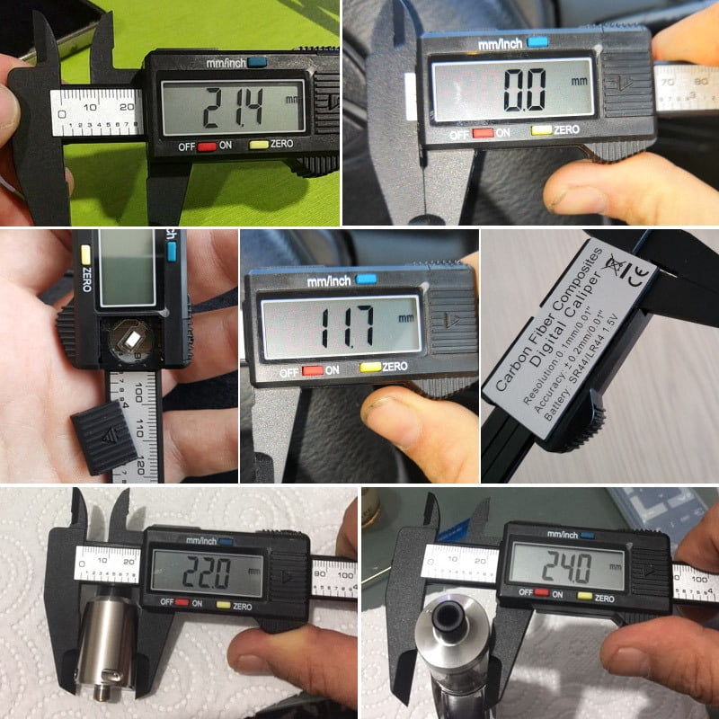 150mm 6 Inch LCD Digital Ruler Electronic Carbon Fiber Vernier Caliper Gauge Micrometer Measuring Tool Calibre Digital Suwmiarka