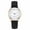 Black, variant on Ladies Luminous Quartz Watch Digital Frosted Leather Watch Gold Edge Dial Skeleton Hands Fashion Elegant Watch