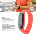 thumbnail image 6 of Xirurus Activity Tracker Watch IP67 Waterproof Sleep Monitoring Smart Fitness Tracker Smartwatch for Men Women Red with Pedometer and Calorie Counter, 6 of 9