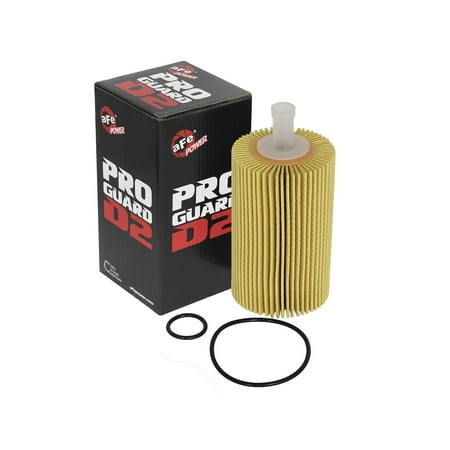 - aFe Power 44-LF015 Pro-GUARD D2 Oil Filter; Cartridge Style Filter w/Built-In Seal;