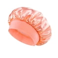 thumbnail image 3 of Bucket Hat For Home And Leisure With Satin Wide Brim Classic Style Suitable For All Seasons Travel Sleep Cap Fashion Accessory, 3 of 3