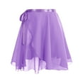 thumbnail image 3 of Tulle Skirts for Women Mesh Sheer Sexy Pleated Ballet Tutu Skirt Lace Up Solid Mini Skirts Party Prom Dance Costumes, 3 of 5