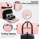 thumbnail image 5 of Bolsa de viaje Fmeida 65 L con compartimento para zapatos, repelente al agua, 5 of 7