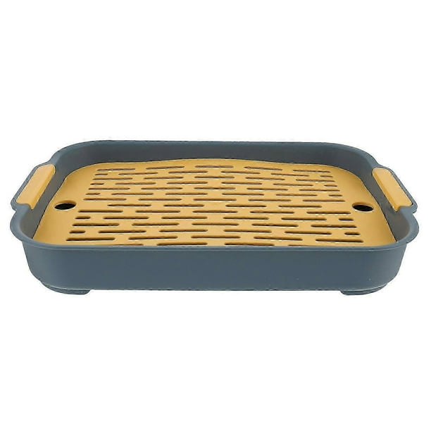 Rabbit Litter Box Rectangular Hamster Toilet Bunny Litter Box Rabbit Training Potty