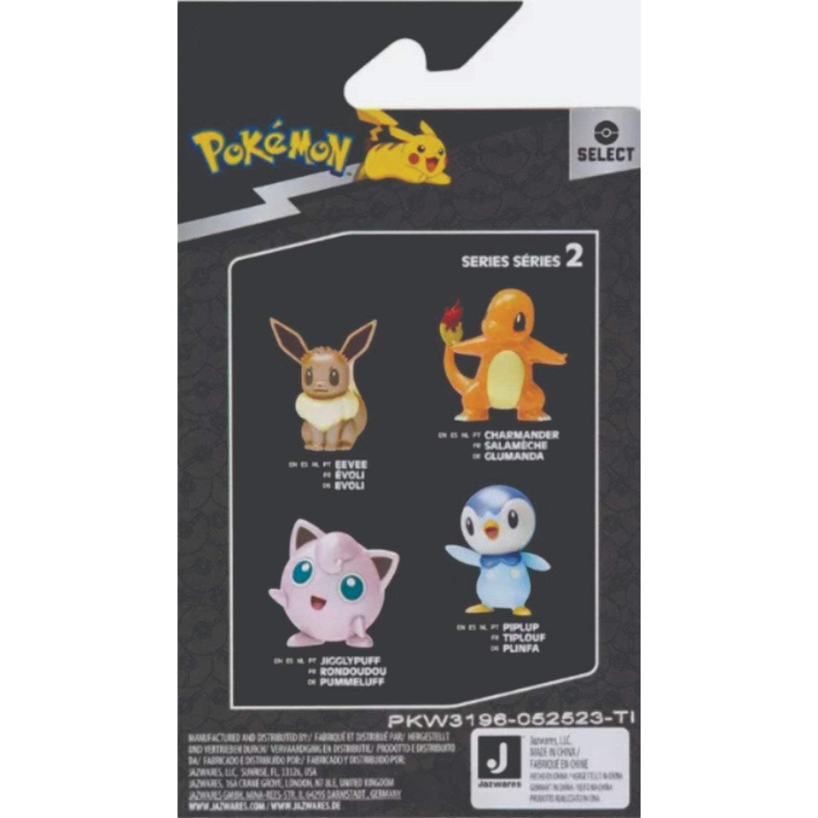 Pokemon Jigglypuff Select Vinyl Figure - 4-Inch Figure Made from High-Quality Vinyl