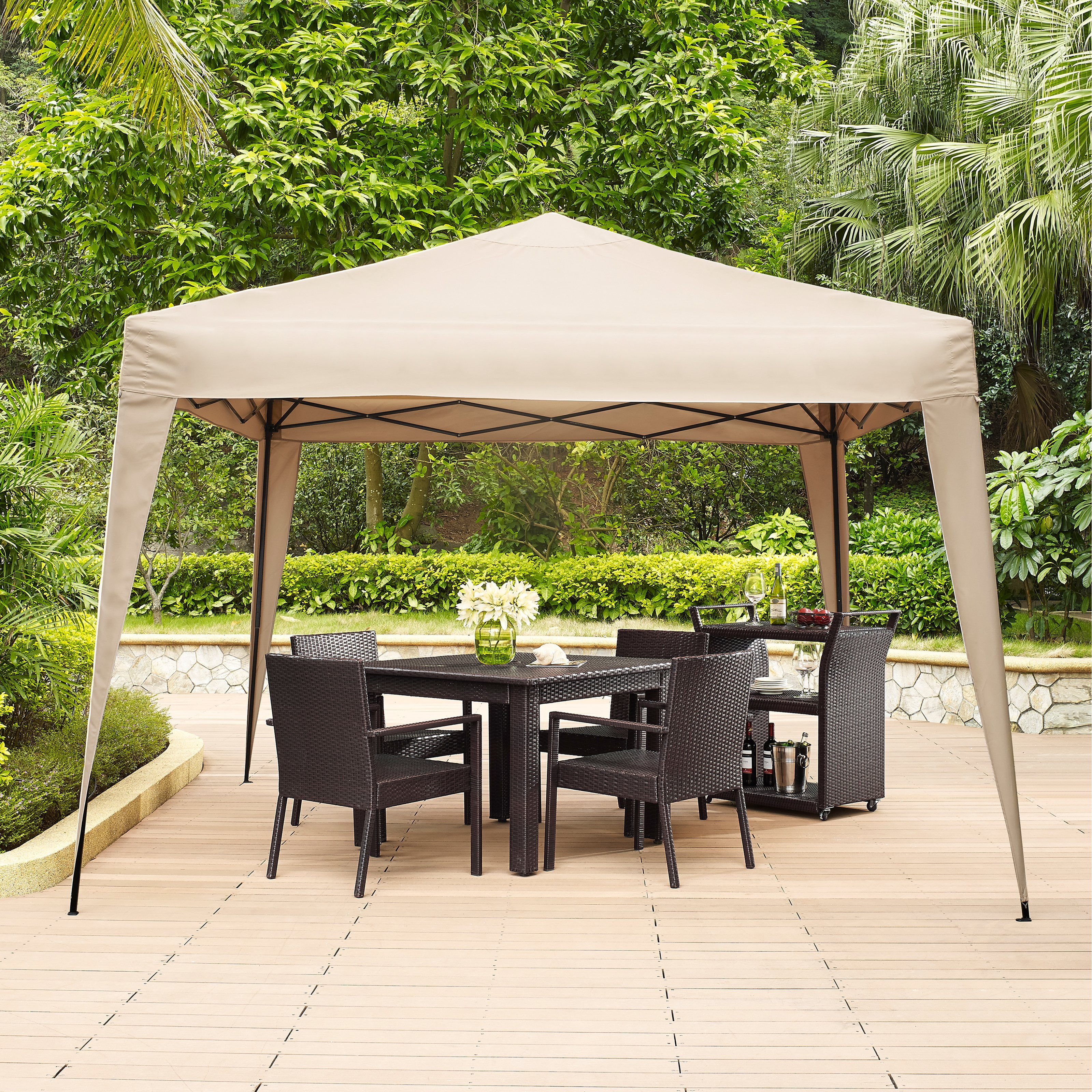 Crosley Hampton Outdoor Collapsible Gazebo by Crosley Brands, Inc